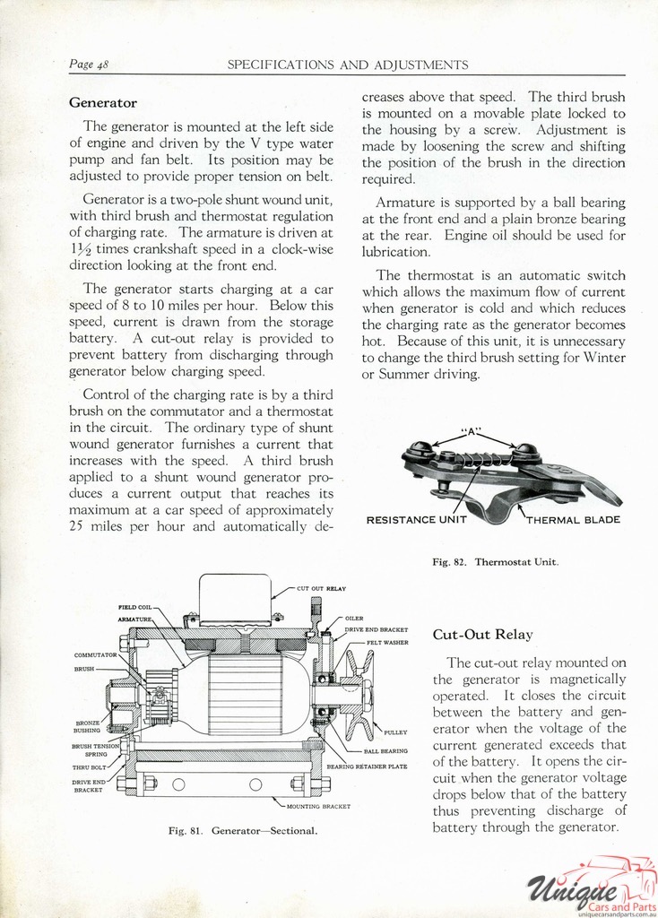 1930 Buick Marquette Specifications Booklet Page 19